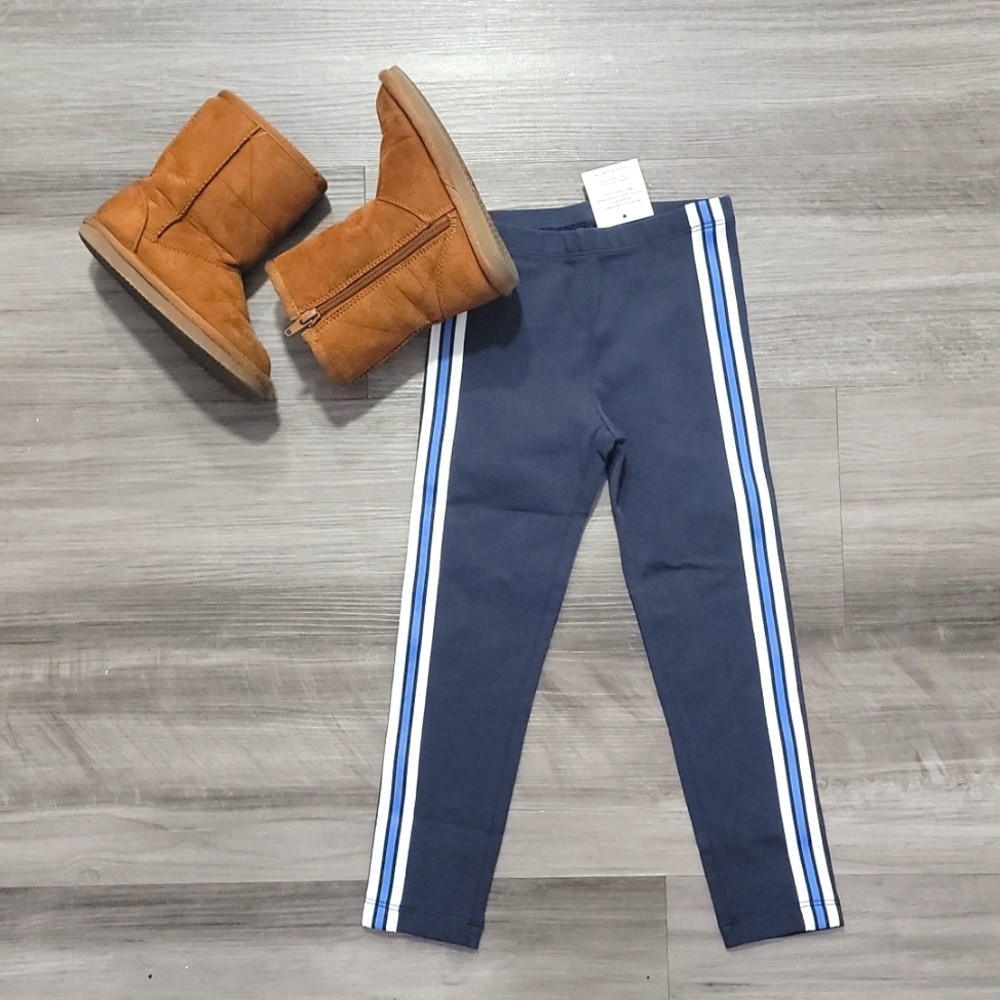 NWT Tea Navy Blue Track Pants